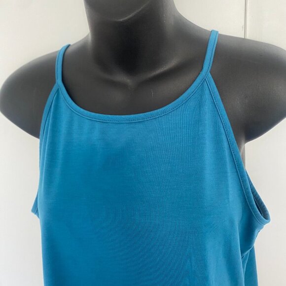 FIG Teal Blue‎ Tank Top Size Medium - Picture 4 of 6